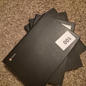 Black Lenovo 100e 11inch Chromebooks